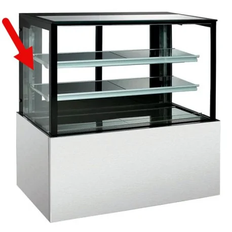 Vitre droite vitrine RN-900B1 RN-1200B1 RN-1500B1