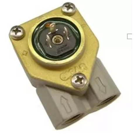 Flujómetro rosca 1/4" latón con LED conexión...