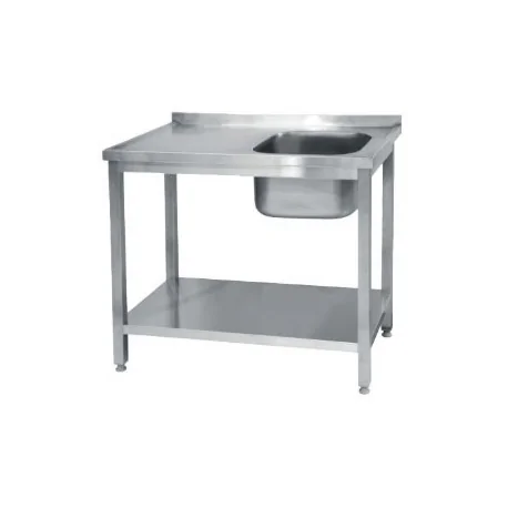 Detachable Industrial Sink 1 Bowl Right Side...