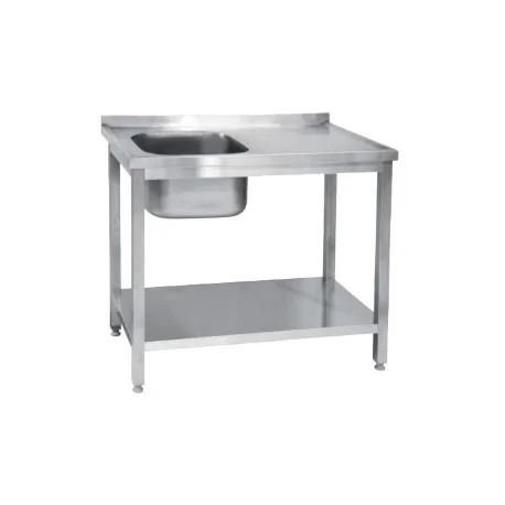 Detachable Industrial Sink 1 Bowl Left Side...