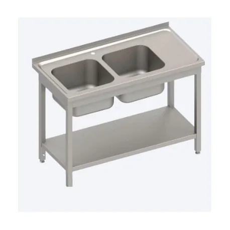 copy of Detachable Industrial Sink 2 Bowls Left...