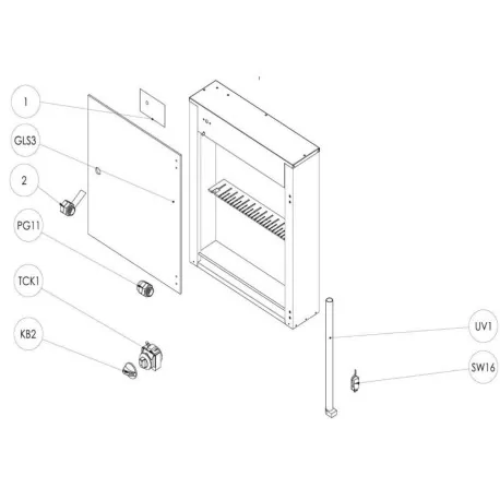 Ultraviolet germicidal sterilizer kit Ozti...