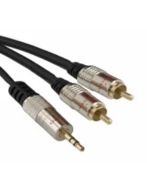 Cable Jack 3.5 mm a 2 RCA...