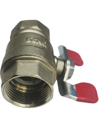 Ball valve connection 1" F - 1" F DN25 length 68mm 540775