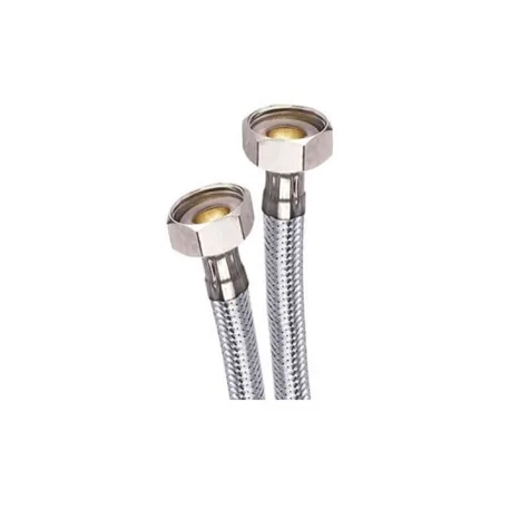 Flexible inox tresse inox droit-droit DN8 L...