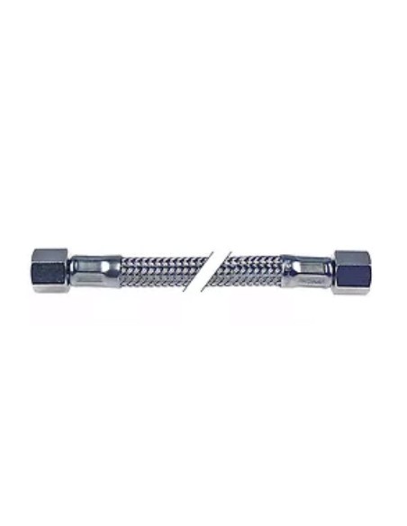 Latiguillo flexible trenza inox recto-recto DN10 empalmes 1/2" L 1500mm 520613