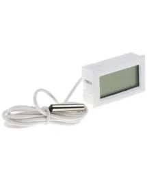 Termómetro LCD 47x27mm Blanco