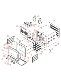 Oven Door Gasket CO-8F