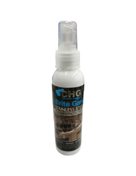 Brite Gard CHG | Nettoyant et Protecteur pour Acier Inoxydable 118 ml