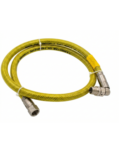 Conexión flexible CFI gas válvula seguridad M-H 1500 1/2" inoxidable