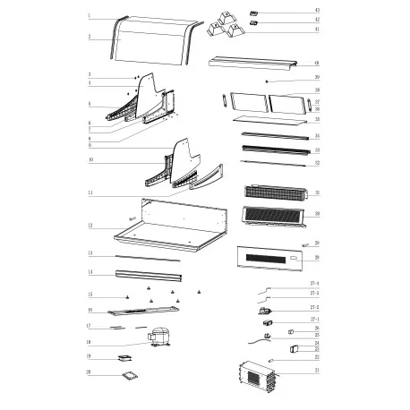 Forced Draft Evaporator | Display Case RTW-255L...