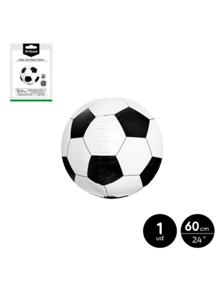 Globo Foil Balón de Fútbol Gigante 60 cm | Decoración de Fiestas