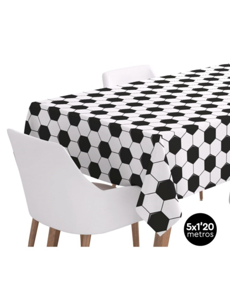 Rouleau de nappe en papier 1,2x5M FUTBOL