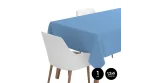 Rouleau de nappe biodégradable bleu pastel 1,2 x 5 m