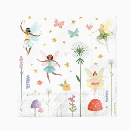 Servilleta papel 2C HADAS 33x33 cm (20 uds)