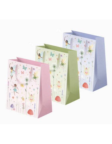 Bolsa Regalo Grande Hadas 26x32 cm | Bautizos y Cumpleaños