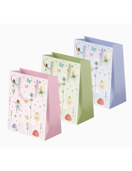 Bolsa Regalo Grande Hadas 26x32 cm | Bautizos y Cumpleaños