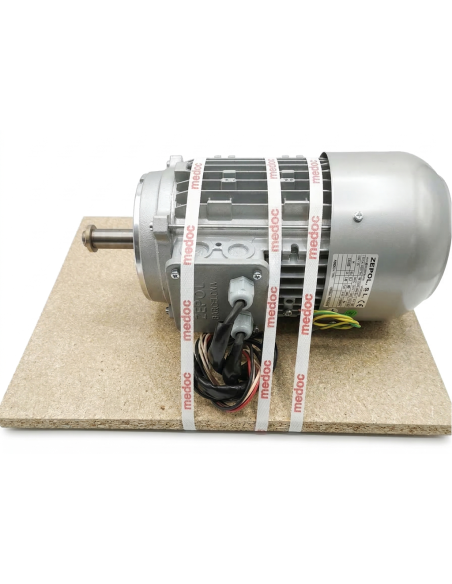 Right hand motor Medoc BGR brake III 230-400 V. 50 HZ. 3 HP. 300 33415 + left hand thread motor screw 35041
