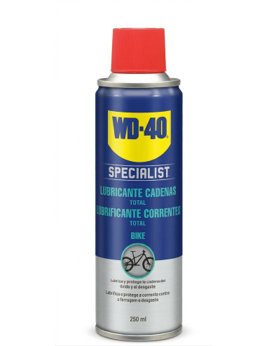 Lubrifiant chaînes WD-40 250ml toutes conditions LUBE X6 SHIPPER 34911