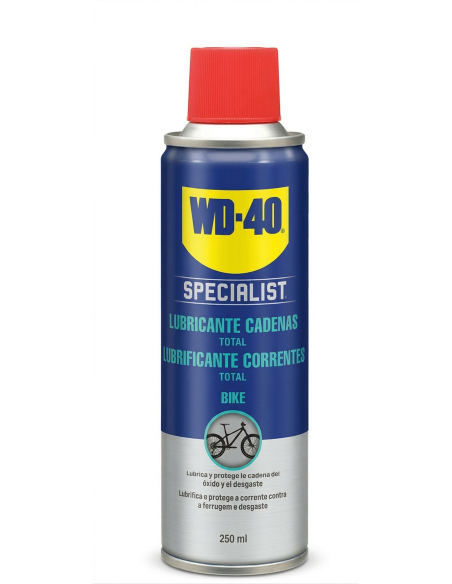 Lubrifiant chaînes WD-40 250ml toutes conditions LUBE X6 SHIPPER 34911