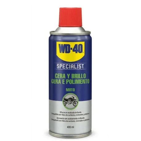 Cera brillo Moto WD-40 400ml 34133