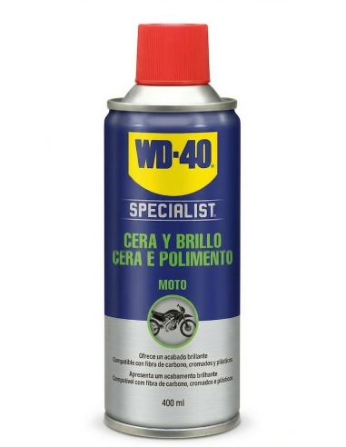 Motorbike Wax and Shine WD-40 400ml 34133