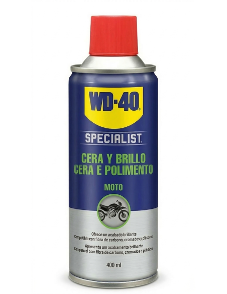 Motorbike Wax and Shine WD-40 400ml 34133
