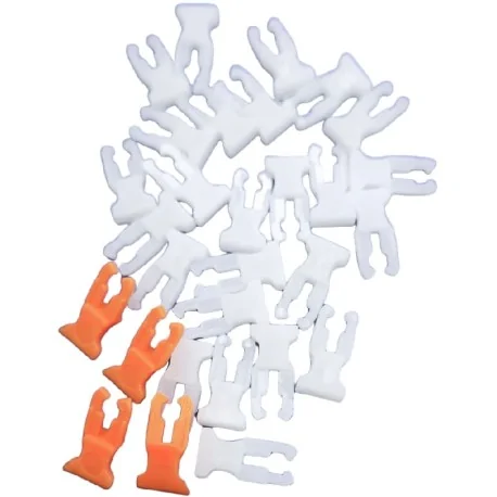 Taquets naranja y blanco programador CDC 30087