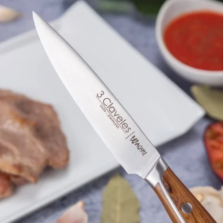 Set 4 cuchillos chuleteros WAGYU 11,5 cm