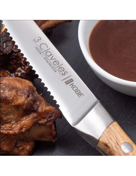 Set of 4 KOBE steak knives 11.5 cm