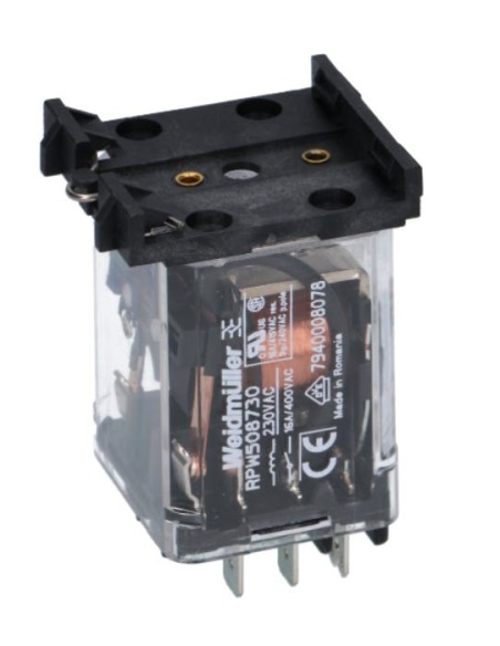Power Relay RPW508730 Weidmuller 230Vac 2NO 16A Fagor Edenox