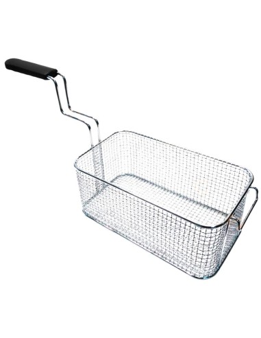 Fryer basket 275x185x120 mm chrome plated steel