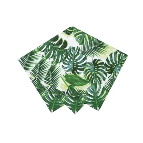 Serviettes de table botaniques 2C 33x33cm (30...