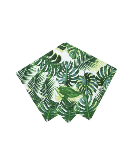 2C Botanic Napkin 33x33cm (30 units) JUNGLE