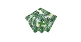 Serviettes de table botaniques 2C 33x33cm (30 unités) JUNGLE