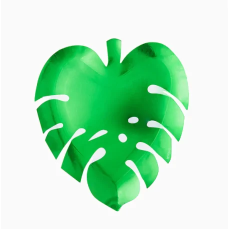 Tropical Leaf Flat Plate 20x22 cm (6 pcs) JUNGLE