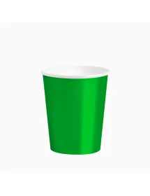 Metallic green cardboard...