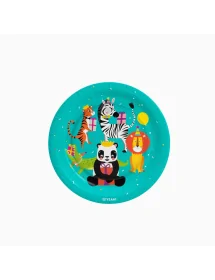 Plato cartón llano postre...