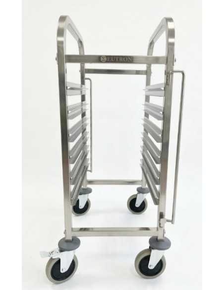Carro Bandejero GN 1/1 en Acero Inoxidable (6 Niveles)