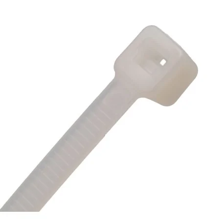 White Nylon Cable Tie 250x4.8 mm 100 units...