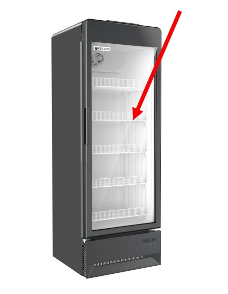 Porte armoire SC 450 côtés gris avec joint