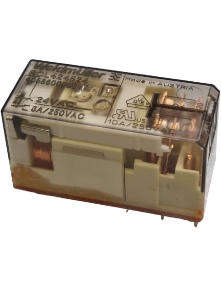 Relé circuito impreso Weidmüller RCL424524 24 V CA
