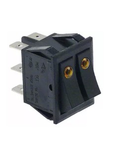 Interruptor basculante medida de montaje 30x22 mm iluminado 345599