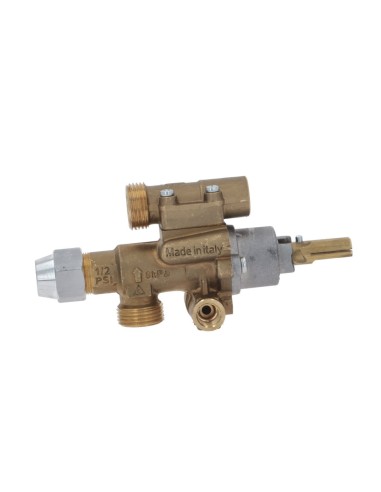 Gas tap PEL type 22S O gas inlet M20x1.5 tube ø...