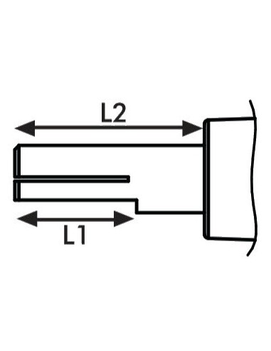 Robinet à gaz LIVA type 22S modèle 19.72 65 mbar
