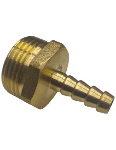 Raccord à douille annelée 3/4G pouce mâle vers 8 mm