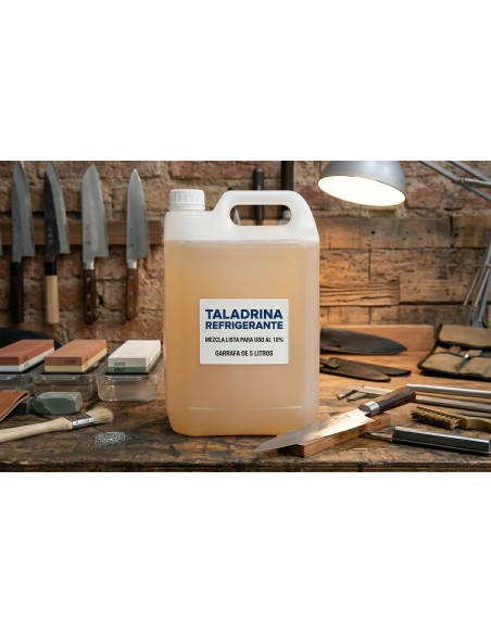 Taladrina Refrigerante Mezcla Lista para Uso al 10% garrafa de 5 litros