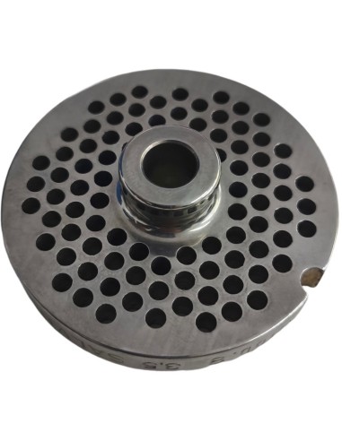 Meat grinder plate number 8 with 3,5 mm holes and pivot stainless steel Enterprise