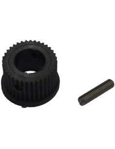 Knob adapter shaft ø 10mm h12mm with grub screw ascaso pom.13 gev 112343