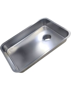 Stainless steel meat grinder tray 32 TK-32 343x495mm Ø68mm Eutron version ST exploded view number 7